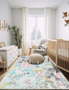 Playful Patterns Collection Area Rug -  Splash Rectangle Multi  lifestyle 7