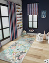 Playful Patterns Collection Area Rug -  Splash Runner Multi  lifestyle 37