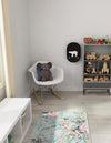 Playful Patterns Collection Area Rug -  Splash Runner Multi  lifestyle 39