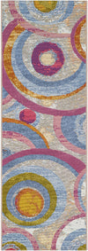 Urban Terrace Collection Area Rug -  Plaza Runner Multi  lifestyle 42