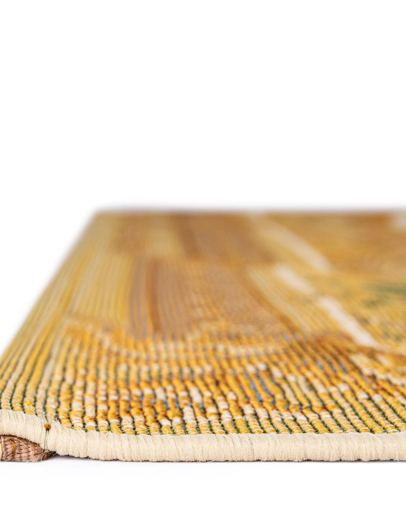 Patio Elegance Collection Area Rug -  Portico Rectangle Ivory and Beige  lifestyle 19