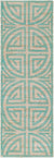 Blue and Ivory