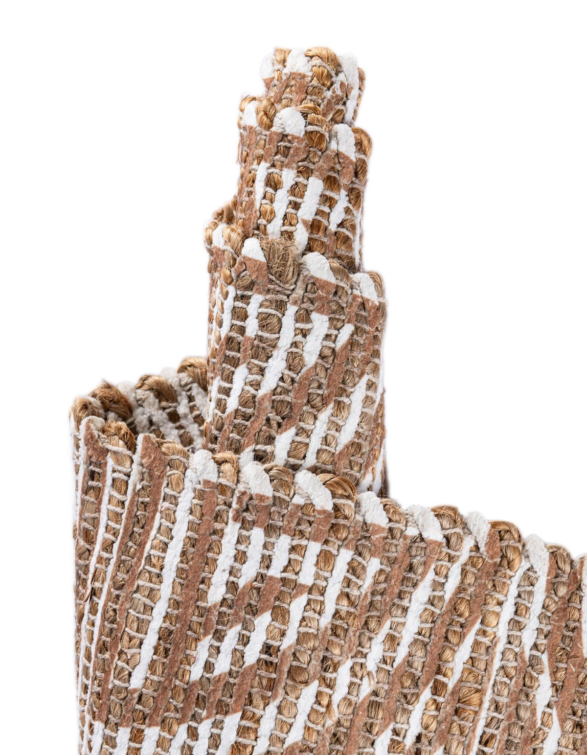 Desert Weave Jute Collection Area Rug -  Thar Rectangle Light Brown and Ivory  lifestyle 46