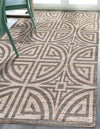 Desert Weave Jute Collection Area Rug -  Thar Rectangle Gray and Ivory  lifestyle 16