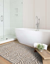 Desert Weave Jute Collection Area Rug -  Thar Rectangle Gray and Ivory  lifestyle 24