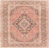 Desert Weave Jute Collection Area Rug -  Chihuahuan Square Red  lifestyle 23