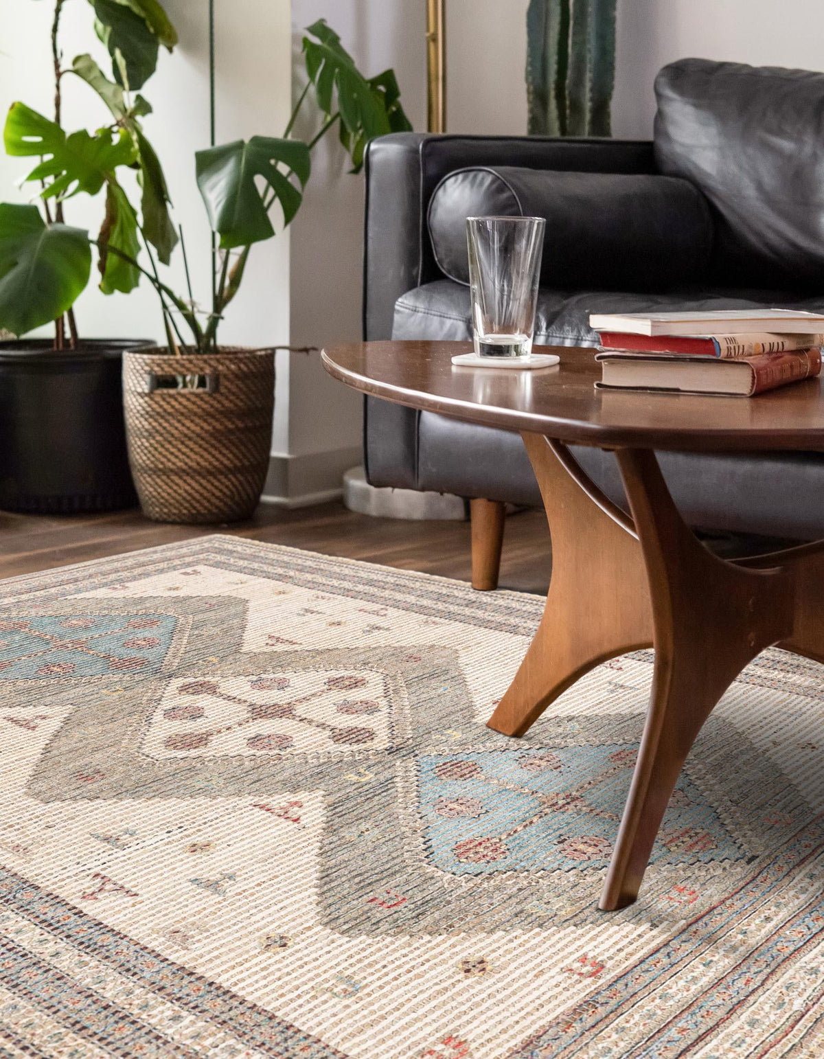 Desert Weave Jute Collection Area Rug -  Pampas Rectangle Beige  lifestyle 5