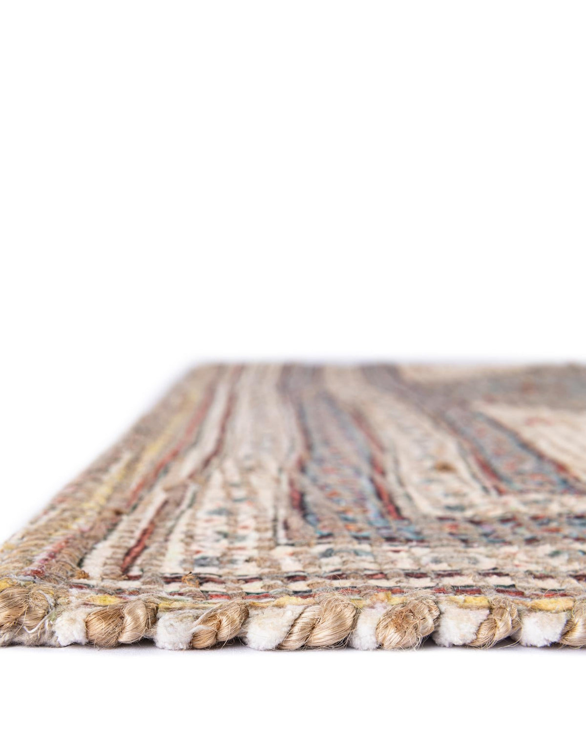 Desert Weave Jute Collection Area Rug -  Pampas Rectangle Beige  lifestyle 14