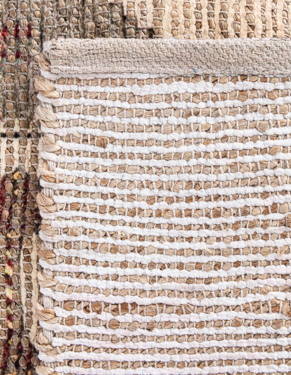 Desert Weave Jute Collection Area Rug -  Pampas Rectangle Beige  lifestyle 16