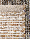 Desert Weave Jute Collection Area Rug -  Serengeti Rectangle Charcoal and Ivory  lifestyle 16