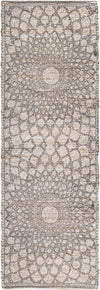 Desert Weave Jute Collection Area Rug -  Serengeti Runner Charcoal and Ivory  lifestyle 22