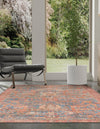 Desert Weave Jute Collection Area Rug -  Patagonian Rectangle Antique Blue  lifestyle 8
