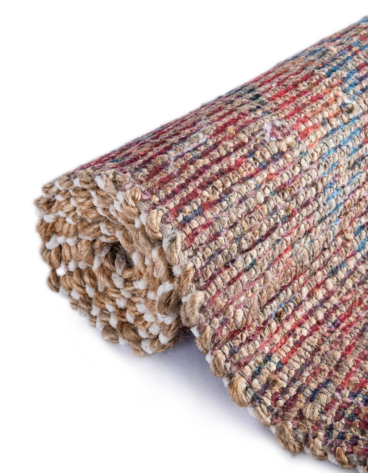 Desert Weave Jute Collection Area Rug -  Patagonian Rectangle Antique Blue  lifestyle 19
