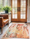 Desert Weave Jute Collection Area Rug -  Taklamakan Rectangle Multi  lifestyle 7