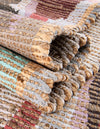 Desert Weave Jute Collection Area Rug -  Taklamakan Rectangle Multi  lifestyle 20