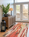 Desert Weave Jute Collection Area Rug -  Taklamakan Runner Multi  lifestyle 34