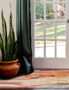 Desert Weave Jute Collection Area Rug -  Taklamakan Runner Multi  lifestyle 36