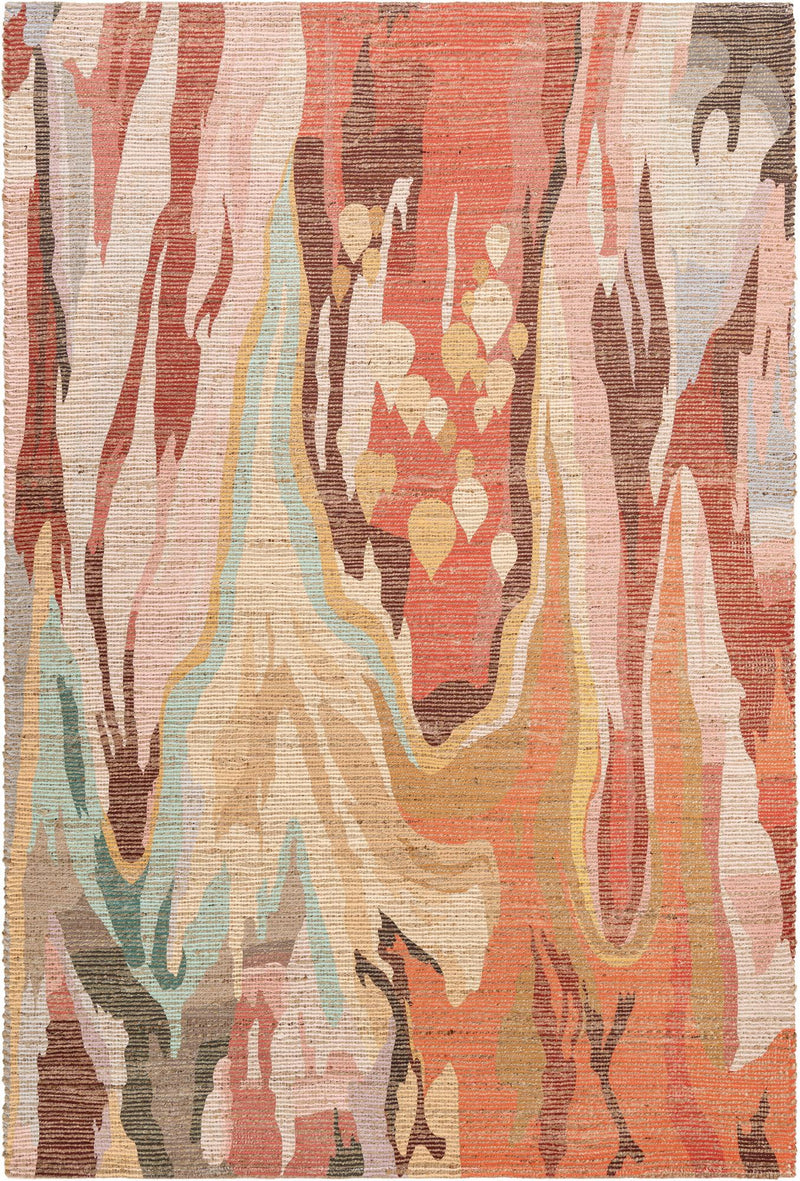 Savannah Threads Collection Area Rug -  Taklamakan Rectangle Multi  lifestyle 2