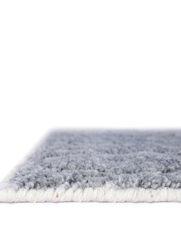 Sahara Berber Wool Collection Area Rug - Marrakesh Rectangle Silver Gray  lifestyle 27