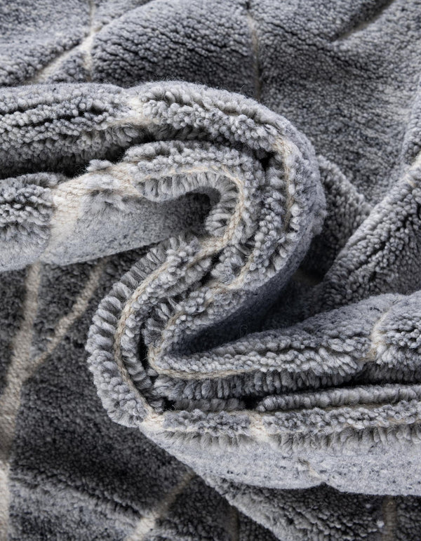 Sahara Berber Wool Collection Area Rug - Marrakesh Rectangle Silver Gray  lifestyle 29