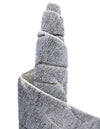 Sahara Berber Wool Collection Area Rug - Marrakesh Rectangle Silver Gray  lifestyle 35