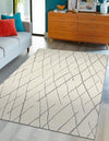 Sahara Berber Wool Collection Area Rug - Marrakesh Rectangle Pure Ivory  lifestyle 14
