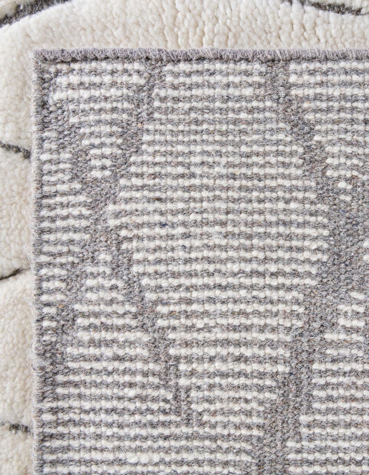 Sahara Berber Wool Collection Area Rug - Marrakesh Rectangle Pure Ivory  lifestyle 30