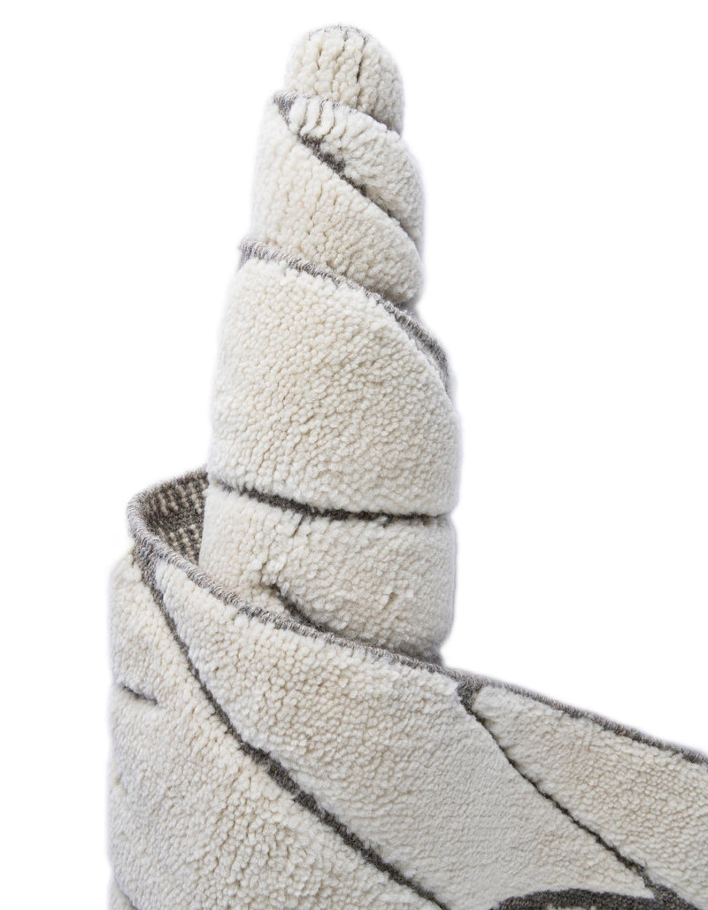 Sahara Berber Wool Collection Area Rug - Marrakesh Rectangle Pure Ivory  lifestyle 34