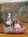 Luxury Pet Lounge Collection Pet Bed -  Lair Rectangle Multi  lifestyle 2