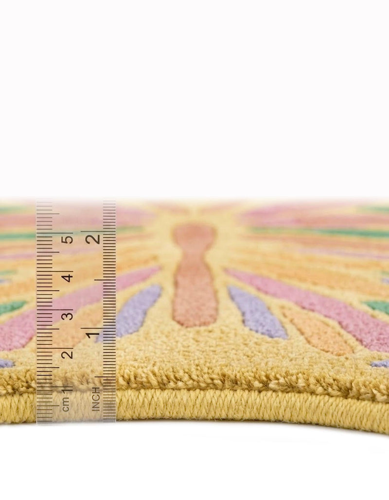 Whimsy Wonders Wool Collection Area Rug -  Ocean Rectangle Multi  lifestyle 13