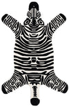 Whimsy Wonders Wool Collection Area Rug -  Galaxy Rectangle Black and White  lifestyle 3