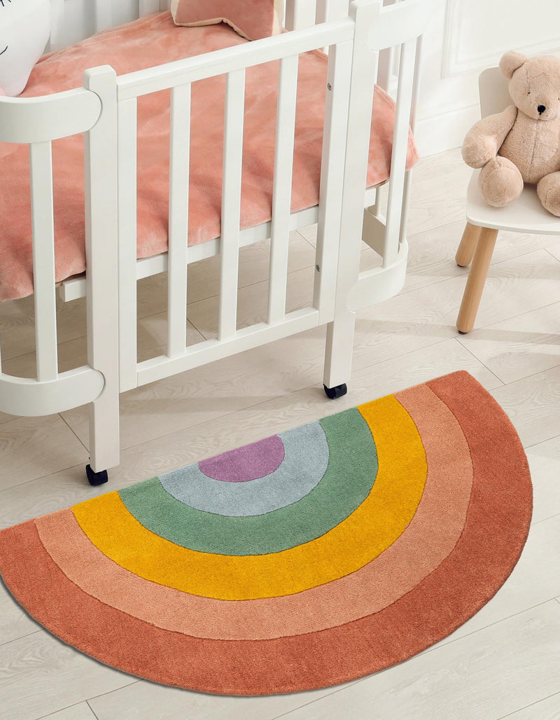 Whimsy Wonders Wool Collection Area Rug -  Blossom Hearth Multi  lifestyle 10
