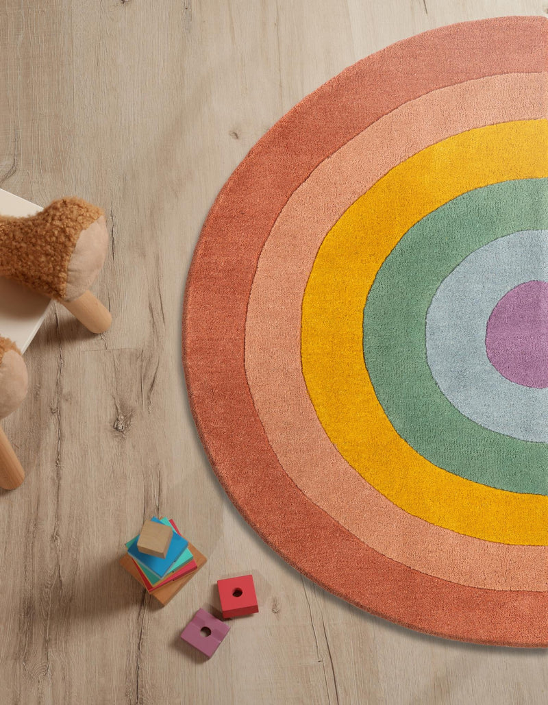 Whimsy Wonders Wool Collection Area Rug -  Blossom Hearth Multi  lifestyle 11