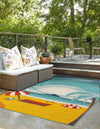Seaside Haven Rugs Collection Area Rug -  Dockside Rectangle Multi  lifestyle 10