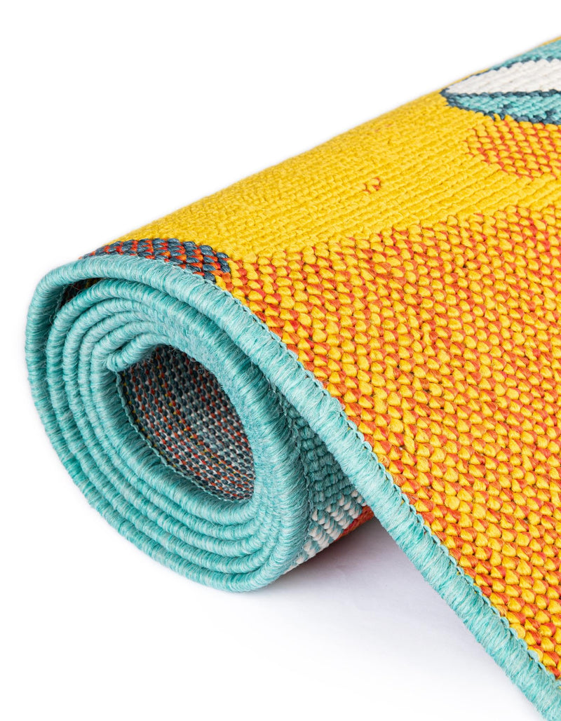Seaside Haven Rugs Collection Area Rug -  Dockside Rectangle Multi  lifestyle 19