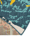 Seaside Haven Rugs Collection Area Rug -  Lighthouse Round Navy Blue  lifestyle 68