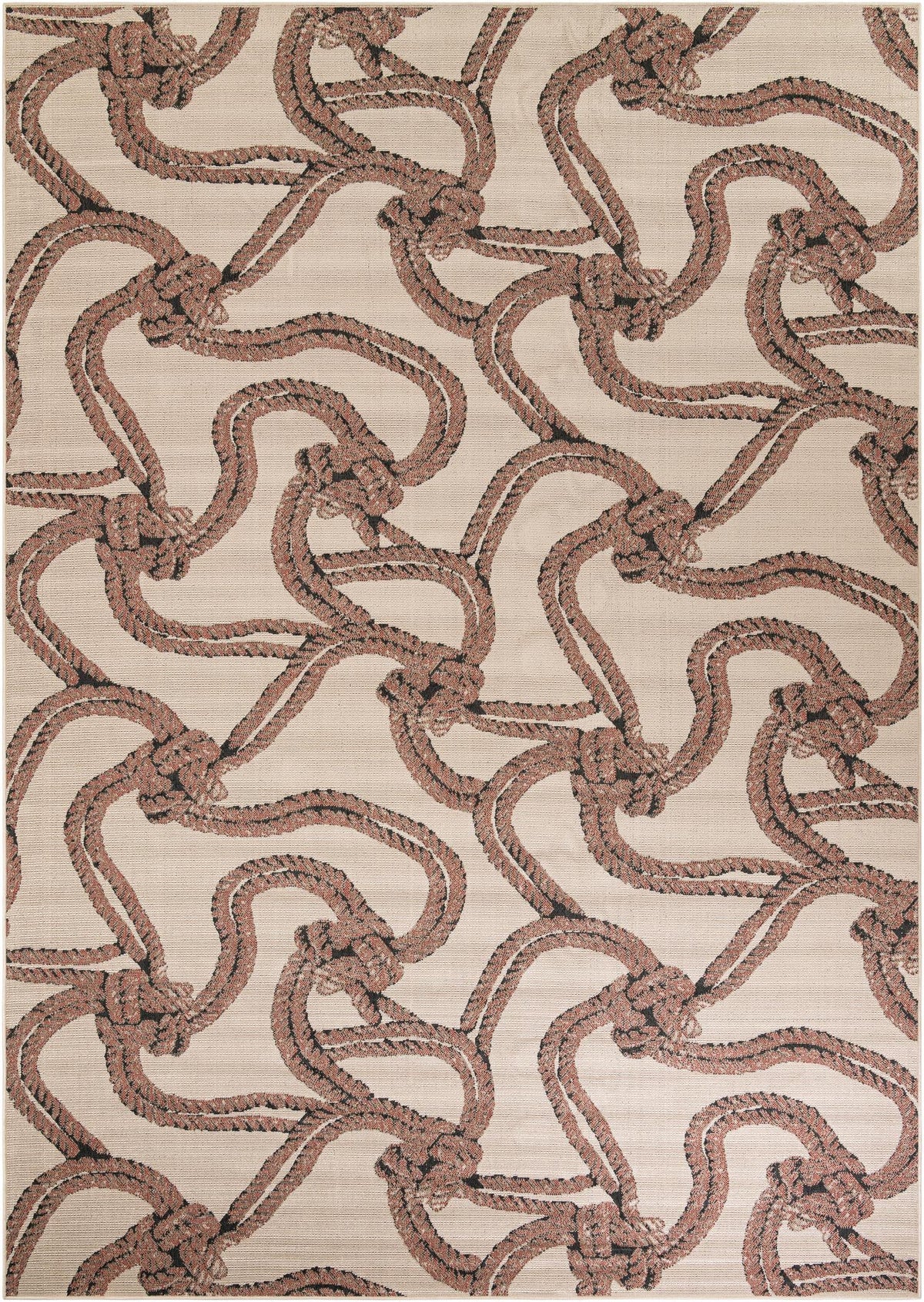 Seaside Haven Rugs Collection Area Rug -  Dunes Rectangle Beige Main