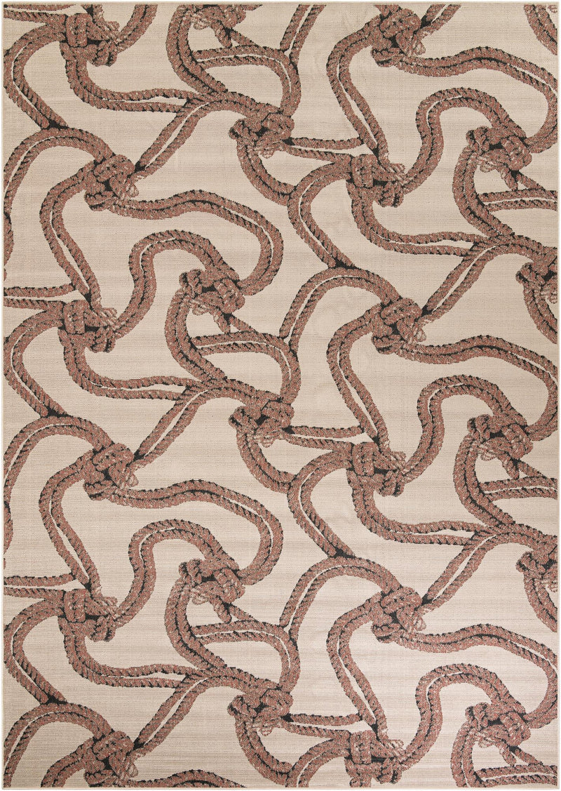 Seaside Haven Rugs Collection Area Rug -  Dunes Rectangle Beige Main