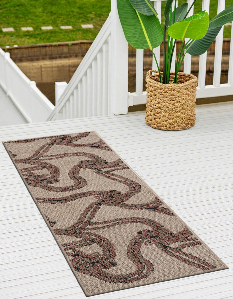Seaside Haven Rugs Collection Area Rug -  Dunes Runner Beige  lifestyle 25