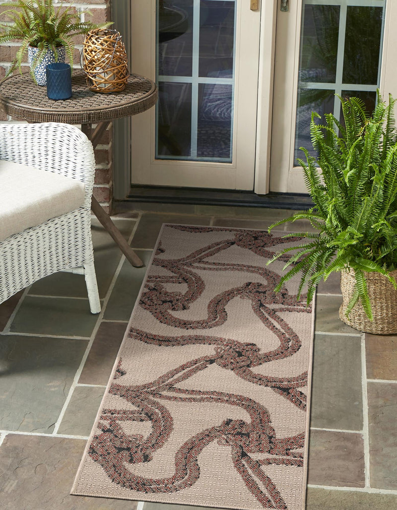 Seaside Haven Rugs Collection Area Rug -  Dunes Runner Beige  lifestyle 43