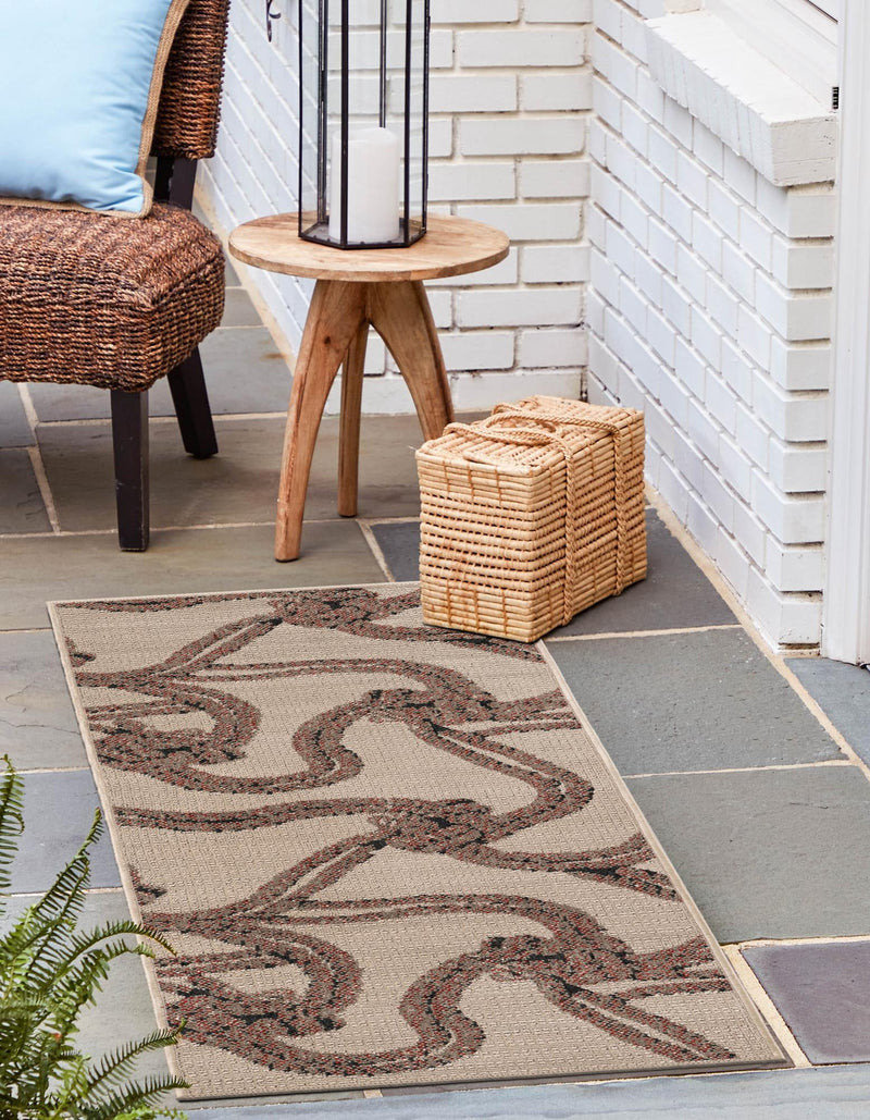 Seaside Haven Rugs Collection Area Rug -  Dunes Runner Beige  lifestyle 49
