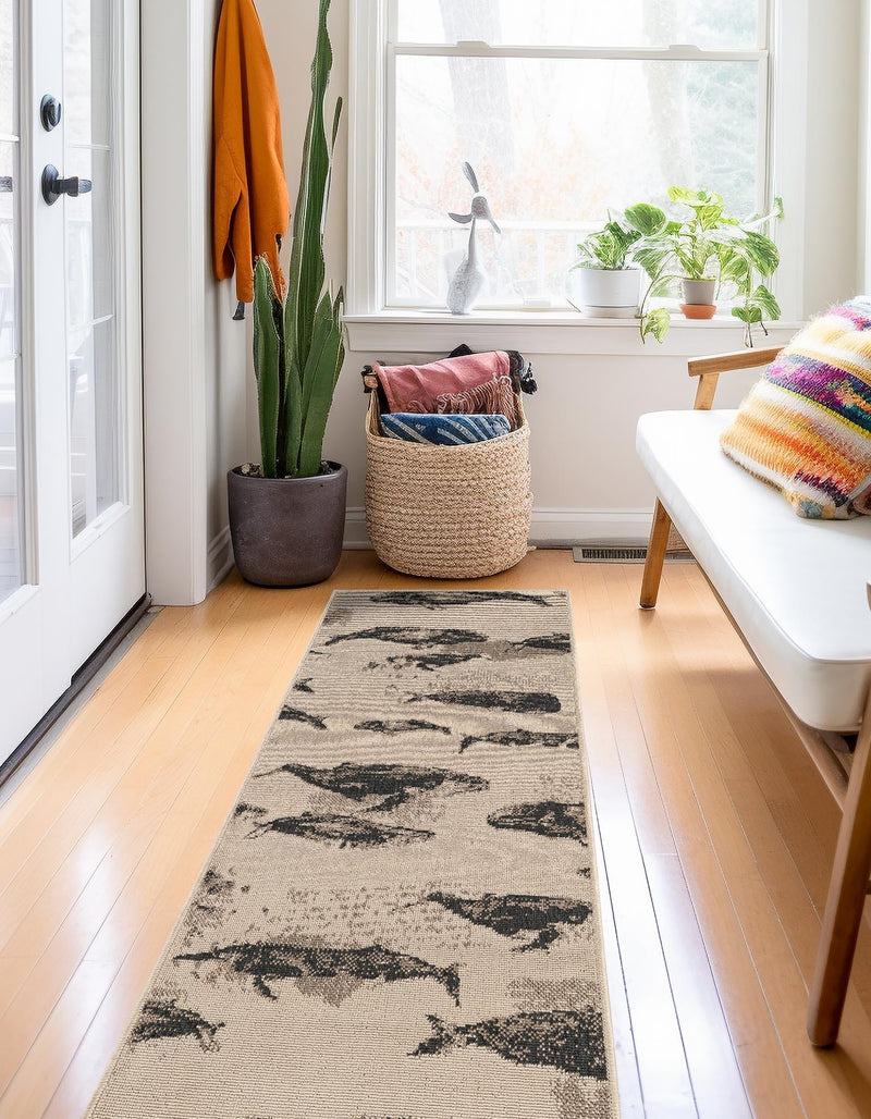 Seaside Haven Rugs Collection Area Rug -  Seabreeze Runner Beige  lifestyle 40