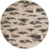 Seaside Haven Rugs Collection Area Rug -  Seabreeze Round Beige  lifestyle 47