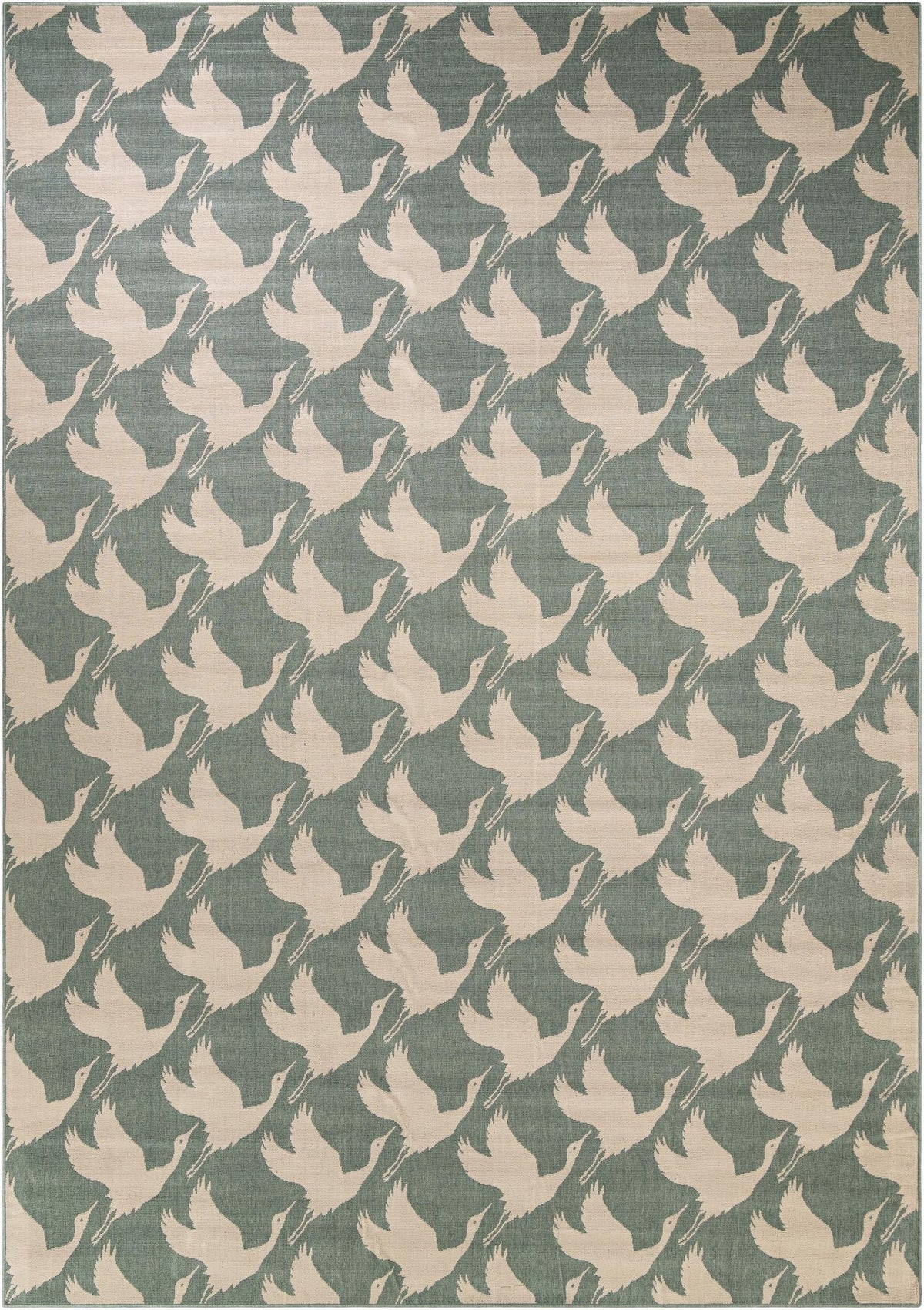Seaside Haven Rugs Collection Area Rug -  Pelican Rectangle Stone Blue Main