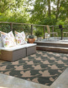 Seaside Haven Rugs Collection Area Rug -  Pelican Rectangle Stone Blue  lifestyle 10