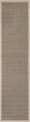 Terrace Fringe Collection Area Rug - Patio Runner Brown  lifestyle 60