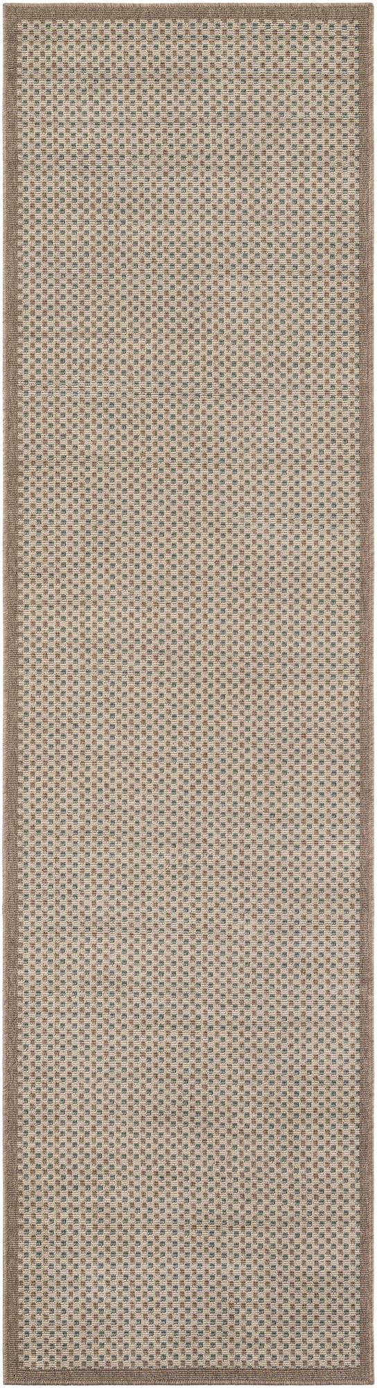 Terrace Fringe Collection Area Rug - Patio Runner Beige  lifestyle 64