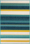 Terrace Fringe Collection Area Rug -  Veranda Rectangle Multi  lifestyle 2