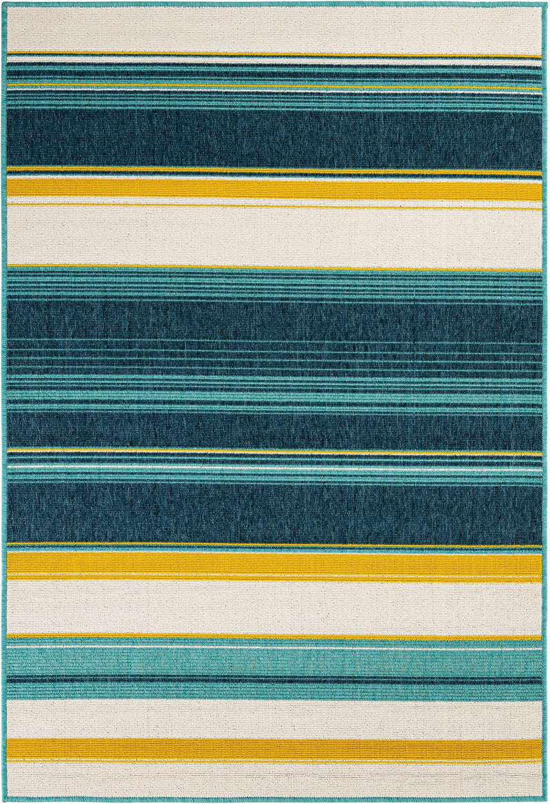 Terrace Fringe Collection Area Rug -  Veranda Rectangle Multi  lifestyle 2