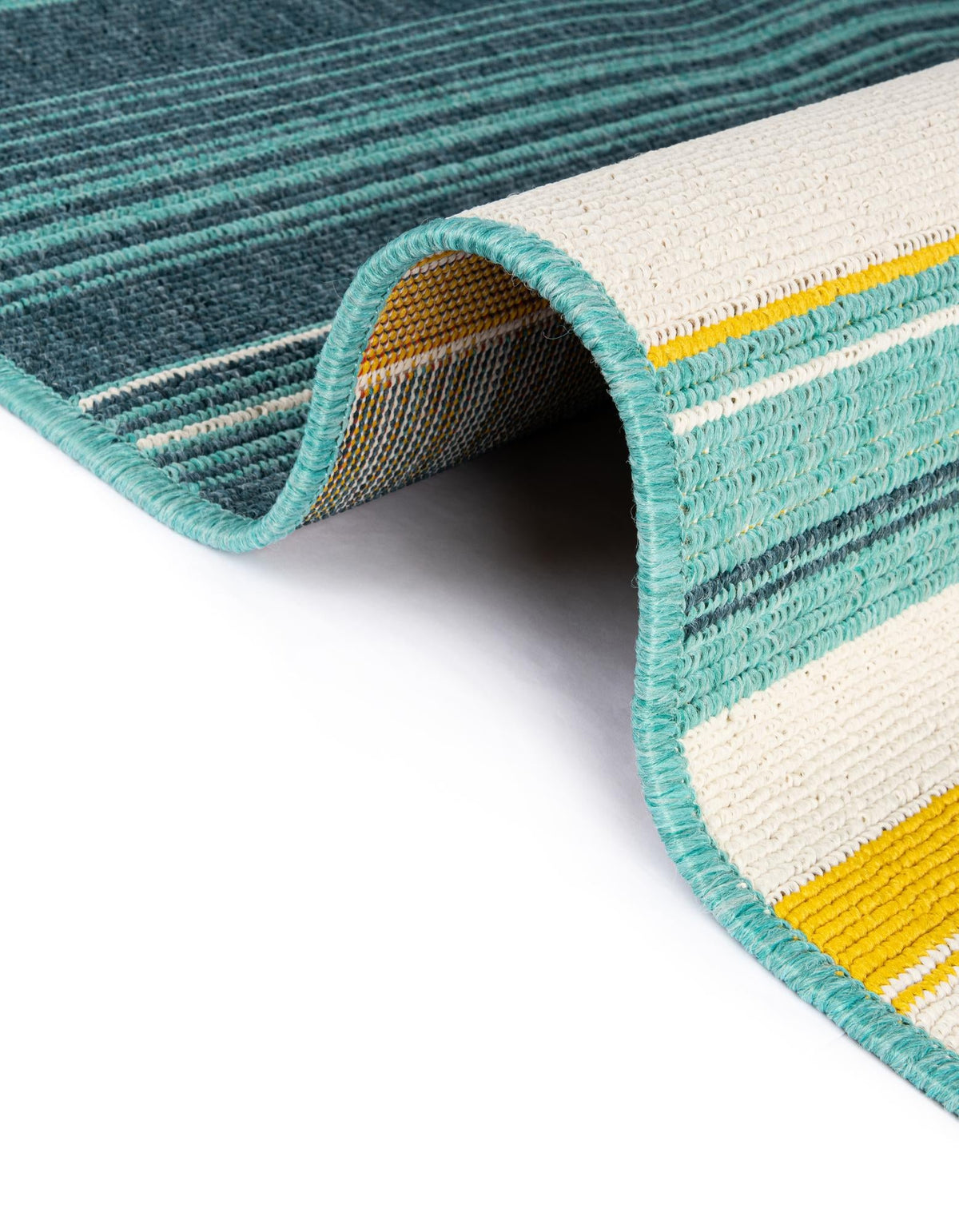 Terrace Fringe Collection Area Rug -  Veranda Runner Multi  lifestyle 49